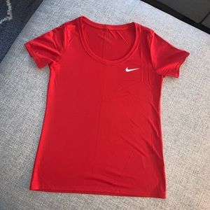 Dri-Fit Red Nike Shirt